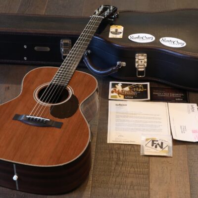 2020 Santa Cruz Guitars H Model OM Grand Sinker Redwood/ Rosewood + OHSC & Papers