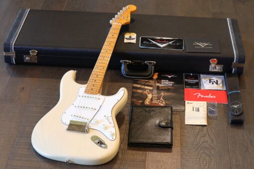 MINT! 2020 Fender Custom Shop American Custom Stratocaster Vintage Blonde #89 NAMM + COA OHSC