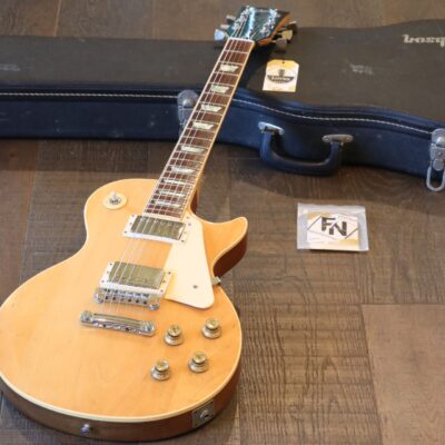 Vintage! 1977 Gibson Les Paul Standard Natural Single-Cut Electric Guitar ALL OG + OHSC