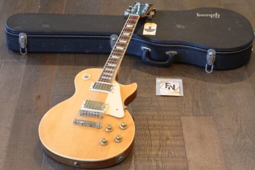 Vintage! 1977 Gibson Les Paul Standard Natural Single-Cut Electric Guitar ALL OG + OHSC