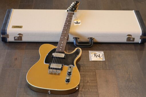 MINTY! Riggio Custom Guitars Tango Single-Cut Electric Guitar Aged Gold HH + OHSC