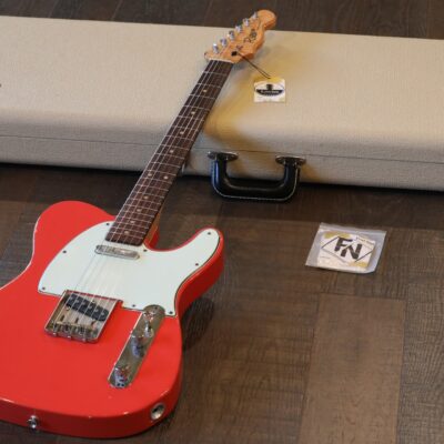 2014 Riggio Custom Guitars Tango Single-Cut Electric Guitar Relic 60’s Fiesta Red + OHSC