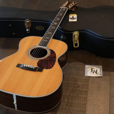 2008 Martin J-40 Standard Natural Acoustic Jumbo Guitar + OHSC