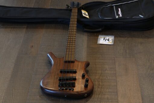 Warwick German Pro Series 4-String Natural Bolt-On Thumb Bass + Gig Bag