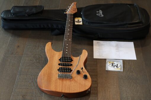 Suhr Natural Modern Satin Double-Cut Electric Guitar HSH + OGB