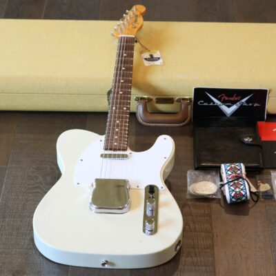 MINT! 2020 Fender Custom Shop Jimmy Page Signature Telecaster Aged White Blonde + COA OHSC