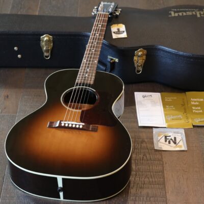 MINTY! 2010 Gibson Blues King Modern Classic Acoustic/ Electric Guitar Vintage Sunburst + OHSC Papers