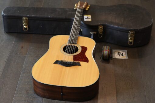 1985 Taylor 750 Natural Acoustic 12-String Guitar Lemon Grove w/ Rare 3-Piece Back + OHSC