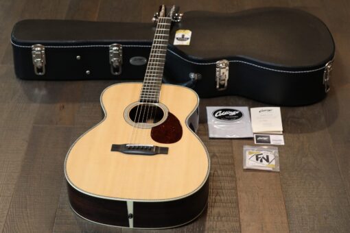 MINTY! Collings OM2H Natural Acoustic Guitar + OHSC & Papers