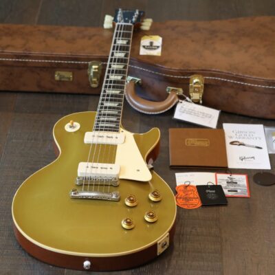 MINTY! 2021 Gibson Custom ’56 Les Paul Standard LPR6 Goldtop w/ Soapbar P-90’s + COA OHSC