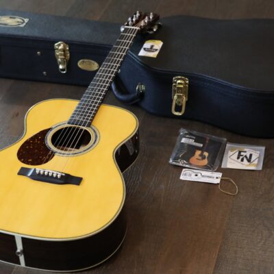 LEFTY! 2022 Martin OMJM John Mayer Signature Left-Handed Acoustic/ Electric Guitar #6649 + OHSC