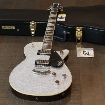 Unplayed! 2018 Gretsch G6229 Player’s Edition Jet BT Electric Guitar Silver Sparkle w/ V-Stoptail + OHSC