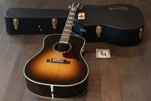 MINTY! 2010 Gibson Hummingbird Pro Acoustic/ Electric Guitar Vintage Sunburst + OHSC