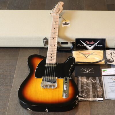2014 Fender Custom Shop Proto Tele NOS Relic 2-Tone Sunburst w/ 3A Birdseye Maple Neck + COA OHSC
