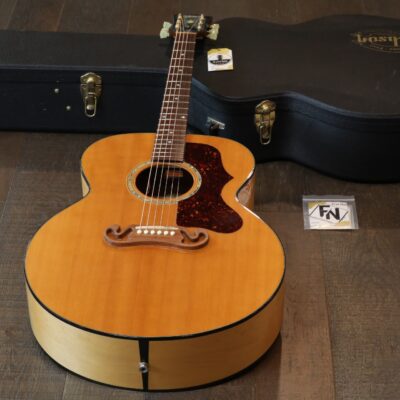 2000 Gibson J-100XT Natural Acoustic/ Electric Jumbo Guitar + OHSC