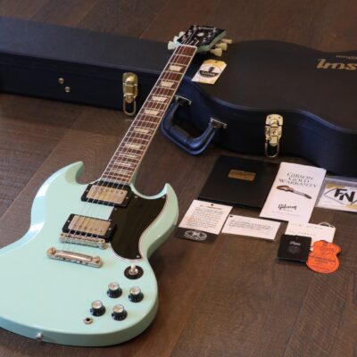 MINTY! 2019 Gibson Limited Edition Custom ’61/’59 Fat Neck Les Paul SG Standard VOS Kerry Green + COA OHSC