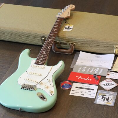 Fender Jeff Beck Stratocaster Seafoam Green w/ Rosewood Board + OHSC & Papers