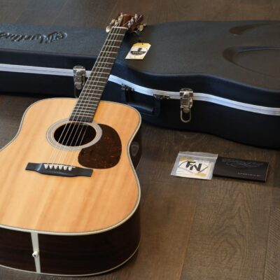 2020 Martin Custom Shop Special 28 Style Natural Acoustic Dreadnaught Guitar w/ Bearclaw Spruce + COA OHSC
