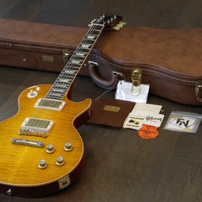 MINTY! 2012 Gibson Custom 1960 Reissue Les Paul Standard Figured Lemon Burst + COA OHSC