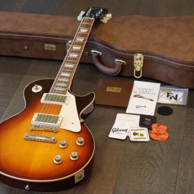 MINTY! Gibson Custom 1960 Reissue Les Paul Standard LPR0 Bourbon Burst + COA OHSC