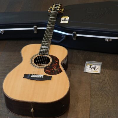 MINTY! Maton Custom EM100C “The Messiah” Natural Acoustic/ Electric Guitar + COA OHSC