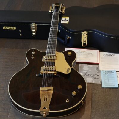 MINTY! 2020 Gretsch G6122 1962 Chet Atkins Signature Country Gentleman 12-String Guitar Walnut Stain + COA OHSC