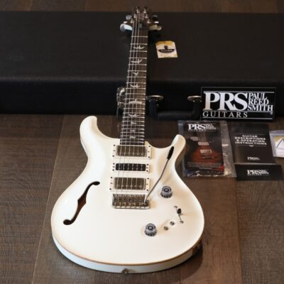 2021 PRS Special Semi-Hollow Double-Cut Electric Guitar Antique White + OHSC