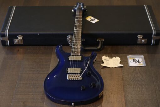 1998 PRS Standard 22 Double-Cut Electric Guitar Royal Blue + OHSC