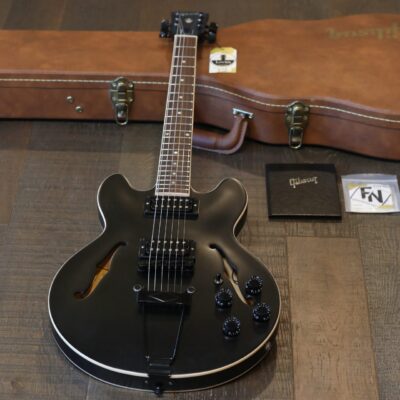 Super Rare! 2019 Gibson Memphis Custom ES-339 Semi-Hollow Electric Guitar Graphite Satin + COA OHSC