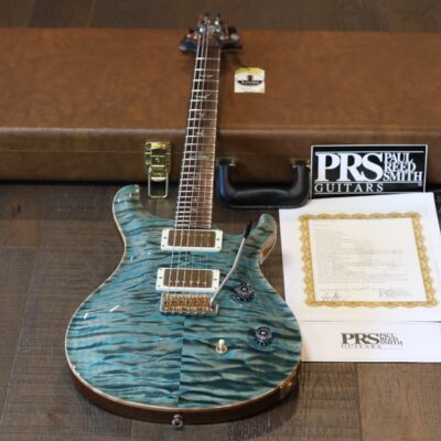 2011 PRS Private Stock #3449 Custom 24 Double-Cut Electric Guitar Triple Faded Aquamarine + COA OHSC