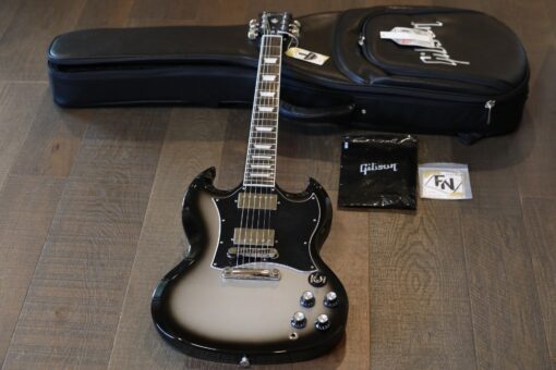 MINTY! 2023 Gibson Limited Edition SG Standard Silverburst w/ Ebony Board + OGB
