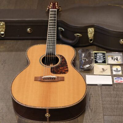 MINTY! 2016 Takamine Limited Edition EF75M-TT Natural Thermal Spruce Madagascar Acoustic/ Electric Guitar + OHSC