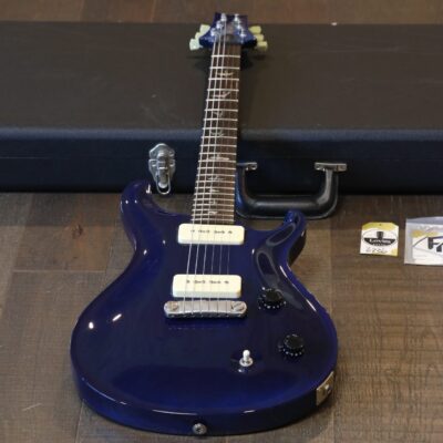 2003 PRS McCarty Electric Guitar Trans Blue w/ P-90’s + OHSC