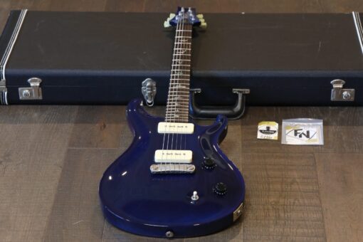 2003 PRS McCarty Electric Guitar Trans Blue w/ P-90’s + OHSC