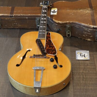 Vintage! 1940 Gibson ES-300 Hollowbody Electric Guitar Natural w/ Diagonal Pickup! + OHSC