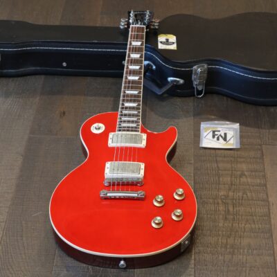 MINTY! 2022 Gibson Les Paul Classic Electric Guitar Translucent Cherry + Case