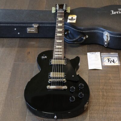 2006 Gibson Les Paul Studio Electric Guitar Black Ebony + OHSC