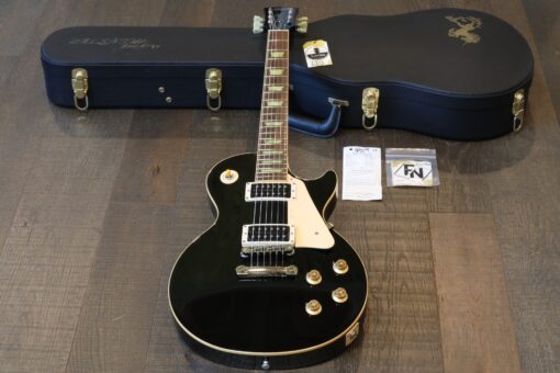 2007 Gibson 1960 Reissue Les Paul Classic Electric Guitar Black Ebony + Gibson Case