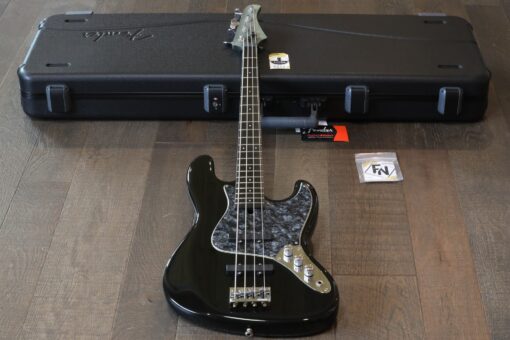 1999 Modulus VJ4 Electric 4-String Bass Guitar Black + Case