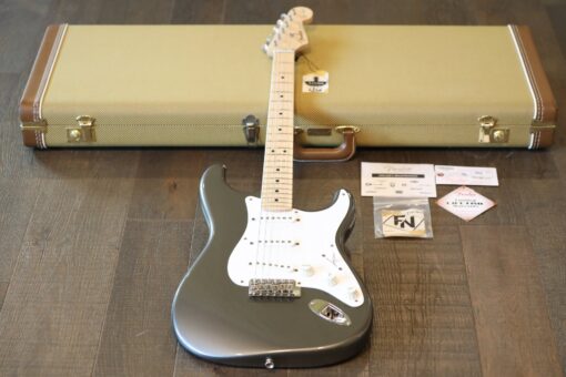 2013 Fender Eric Clapton Stratocaster Electric Guitar Pewter + OHSC