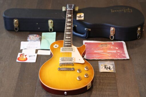 2007 Gibson Custom 1960 Reissue Les Paul GC 60 VOS Lemon Burst + COA OHSC