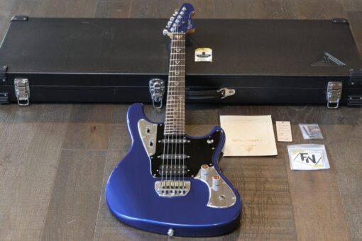2023 Valiant Mercury Electric Guitar Blue Gloss + COA OHSC