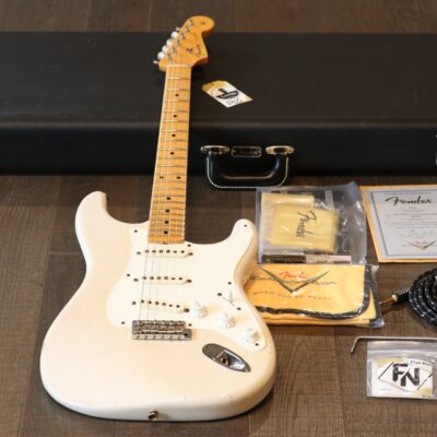 2011 Fender Custom Shop Limited Edition Wildwood 10 1957 Strat Relic White Blonde + COA OHSC