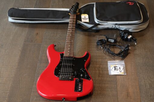 Casio MG-510 MIDI Electric Guitar Red HSS + Gig Bag