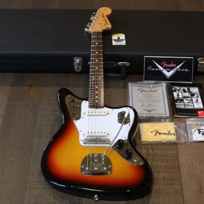 2000 Fender Custom Shop 1962 Jaguar Stratocaster Reissue 3-Tone Sunburst + COA OHSC
