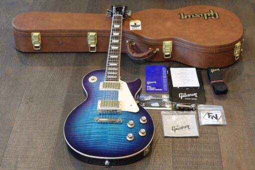 MINTY! 2020 Gibson Les Paul Traditional Pro V Electric Guitar Blueberry Burst + OHSC