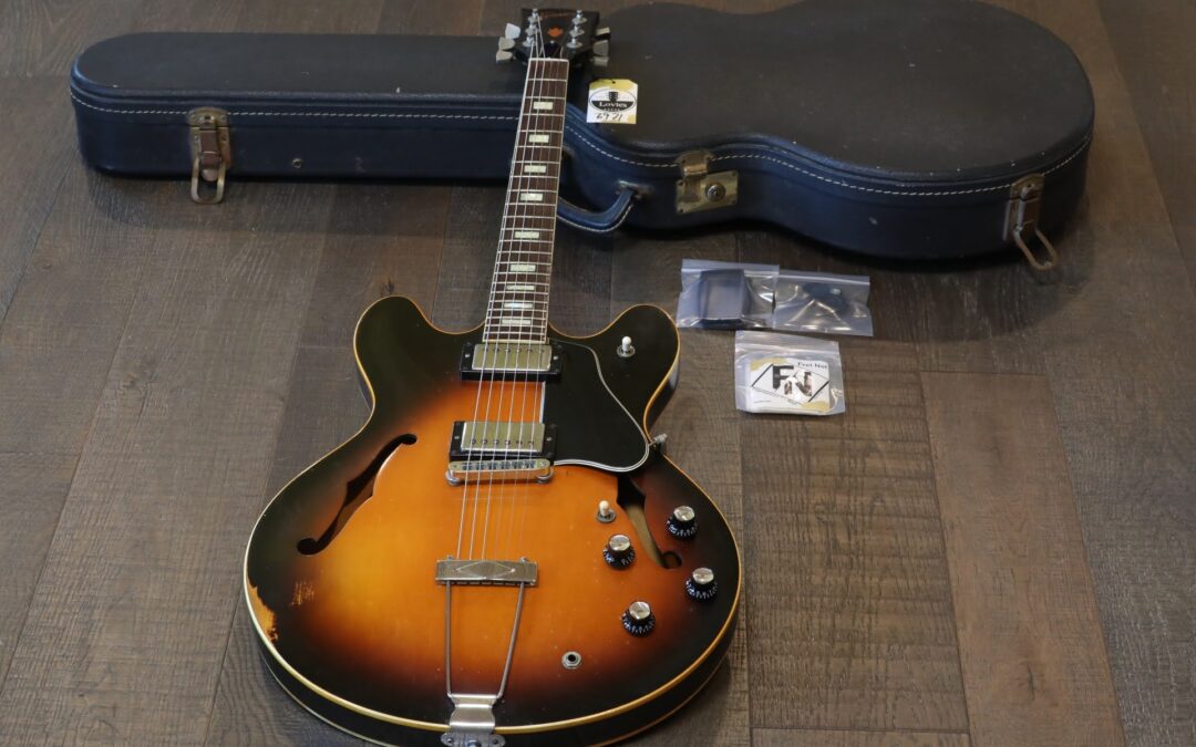 Vintage! 1979 Gibson ES-335 Semi-Hollow Electric Guitar Sunburst + OHSC