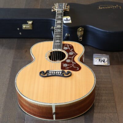 2017 Gibson Limited Edition Custom Shop SJ-200 Natural Koa Acoustic/ Electric Jumbo Guitar + OHSC