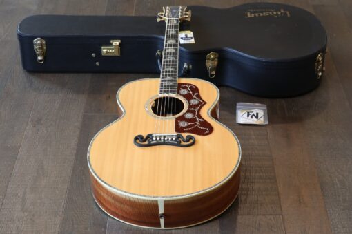 2017 Gibson Limited Edition Custom Shop SJ-200 Natural Koa Acoustic/ Electric Jumbo Guitar + OHSC