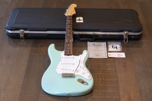 2016 Fender Custom Shop 1960 Stratocaster NOS Electric Guitar Seafoam Green + COA & Case